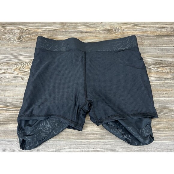 NWT Orvis Travel Skort Women’s L Black Rose Embossed Pull On Stretch Athleisure - Picture 10 of 16